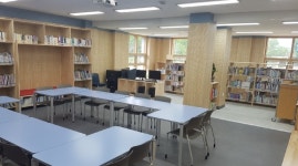 여주 흥천초증학교 글빛 마루 도서관 개관