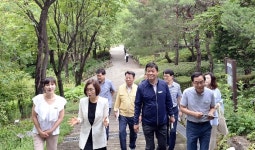 은수미 성남시장, 생활 속 녹지공간 확보 나서