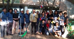 과천시 부림동 주민자치위원회, 대공원 나들길 청소