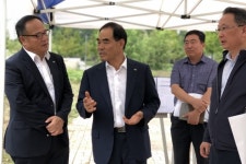 김인식 한국농어촌공사 사장, 파주지사 방문