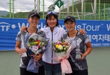 김나리·홍승연, ITF 영월 국제여자테니스 복식 우승