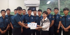 안양과천교육지원청, 추석 맞아 167연대 3대대와 동안·만안경찰서 방문 위문금 전달
