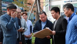 조광한 남양주시장, 평내호평역 청년창업복합단지 방문