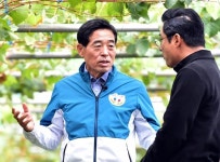 윤화섭 안산시장 대부도 샤인머스켓 맛보러 오세요