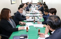 광명시의회, 광명 입점 대형유통업체와 간담회