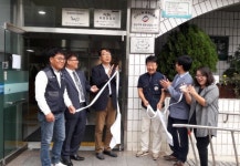 한국노총&성남시근로자종합복지관 이동노동자 위한 휴게실 오픈