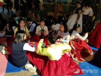 화성 예당중, 제3회 민속의 날 행사 진행