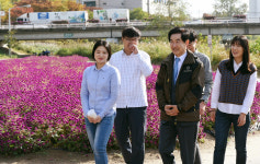 안병용 의정부시장, 생태하천 환경개선사업 의견 청취 위해 현장방문