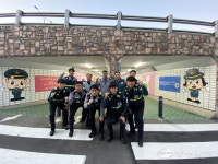 수원중부경찰서, 연무동 지하보도에 범죄예방 벽화 완성