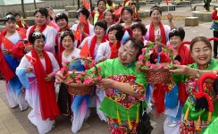 韓中 광장무 축제 평화의 춤
