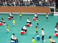 서수원 칠보체육관에서 2019 소년소녀 가정 돕기 한국 음악줄넘기 및 태권줄넘기 선수권대회 열려