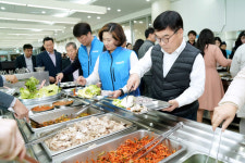 광주시, 돼지고기 소비촉진을 위한 구내식당 송림홀 특식이벤트 추진