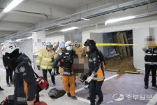 분당서울대병원 주차장서 굴착기 지하로 추락…1명 사망