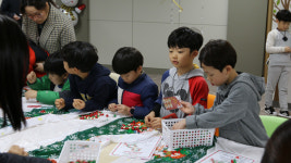 성남 판교종합사회복지관, 가족과 함께 산타를 만너러 가요