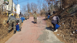 고양시 삼송동, 삼송역 인근 마을 대청소