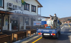 [e여주소식] 경계지역 방역 강화 여주시 점동면, 코로나19 방역 안간힘