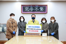 성우환경, 남양주시에 코로나19 예방 후원물품 전달
