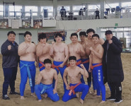 수원시청 씨름단 코로나19, 씨름의 희열은 못 꺾는다