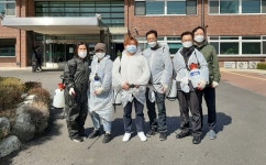 [e안산소식] 안산 사이동 지역사회보장협의체, 명휘원 코로나19 예방 방역