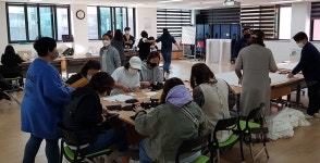 [e광명소식] 부모의 마음으로… 광명 하안4동, 행복 마스크 만들기 사업 추진