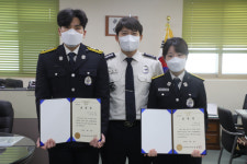 인천강화소방서, 국가직 전환 첫 자랑스러운 소방관 표창 수여