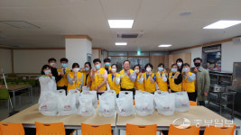 [e평택소식] 평택시 신평동 지역사회보장협의체, 굿모닝병원 봉사회와 영양식 전달