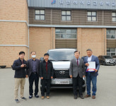 용인시 이동읍청년회, 용인바이오고에 3천여 만원 상당 차량 기증