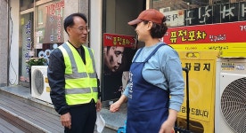 [e평택소식] 현장에서 소통… 평택시 서정동장, 코로나19 피해 소상공인 애로사항 청취