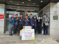 남양주시 퇴계원 성결교회, 마스크·손소독제 1천개 나눔