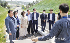안산시의회 도시환경委, 대부동 복지체육센터 건립공사 등 현장 방문