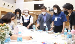 [e안산소식] 청년층이 찾아올 수 있는 공단… 윤화섭 안산시장, 한국판 그린·디지털 뉴딜 현장 간담회 참석