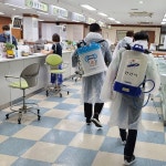 [e안산소식] 민원인의 안전을 지킨다… 안산시 선부2동, 행정복지센터 청사 집중 방역