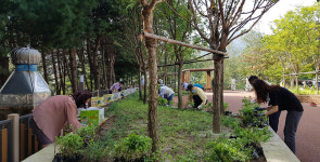 [e의정부소식] 도심 속 힐링공간으로… 의정부시 맑은물사업소, 친환경 조경사업 마무리