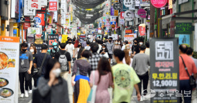 [중부포토] 활기찾은 수원역 로데오거리