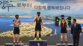 안산 선부중 김정민, 전국중등부역도경기 중학생신기록 6개 수립… 3관왕 등극