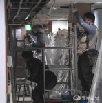 병상 확충 작업중인 평택 박애병원