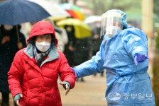 [중부포토] 인천 연수1·4동 내외국인 코로나 검사
