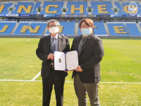 인천유나이티드, 일루션커피와 상생 협약 체결