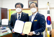 조광희 경기도의원, 안양서중학교로부터 감사장 받아