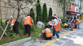 걷고 싶은 송현로 동구 송현12동 통장자율회 깨끗한 우리마을 가꾸기 캠페인