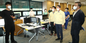 가족 내 전파 막아라… 고양시, NH인재원 안심숙소 현장 점검
