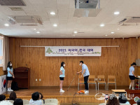 [짭짤한 우리 솜씨]수원 조원고등학교 한빛기자단…조원고 외국어 촌극대회 성황리 열려