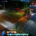 안전한 보행환경 조성…용인 역북동, 야간 교통사고 예방 활주로형 LED 횡단보도 설치
