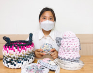 [사람in] 친환경 공예가 김송현씨 새활용 공예는 버려지는 것에 가치를 더하는 예술