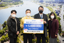 작은 정성이지만 도움됐으면…여주375아울렛, 여주시에 불우이웃돕기 성금 5백만 원 기탁