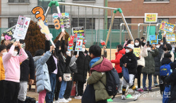 [중부포토] 대선 못지않은 초등학교 학생회장 선거