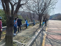 광주시 도척면 주민자치위, 도척 물류단지 일대서 환경정화 활동 실시