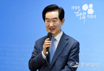 안병용 의정부시장 퇴임 기자회견… 