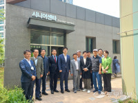 노인들의 활기찬 노후생활 위해… 광교중흥S-클래스 아파트 시니어센터 개관