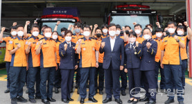 김성제 의왕시장, 의왕소방서 방문… 소방서 직원 격려·주요 현안 공유
